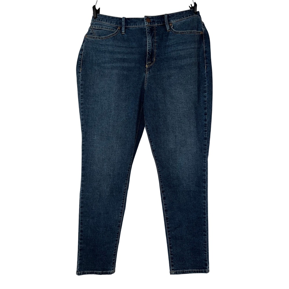 New Seven7 Jeans Women's Size 16 High Rise Skinny Jeans Dark Wash St James NWT